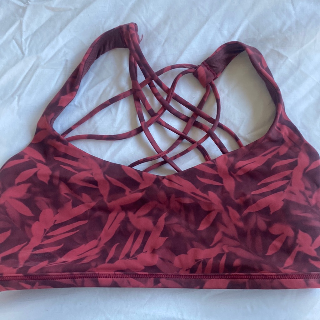 Lululemon Cross Back Workout Bra - Euc - Size 8